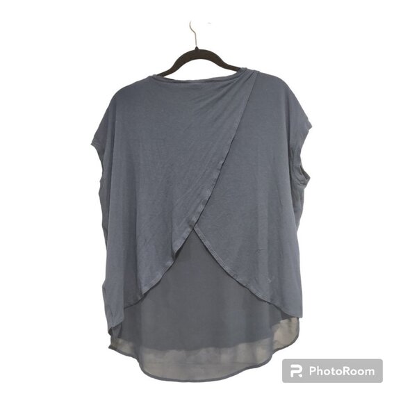 Kenneth Cold Navy Blue Shirt Short Sleeve Size M - Picture 2 of 4